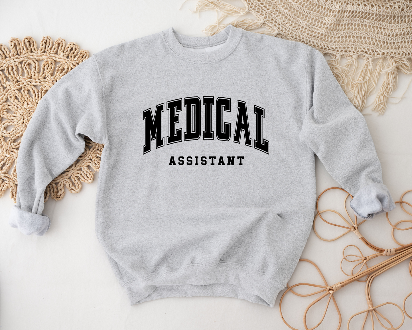 Medical assistant crewneck