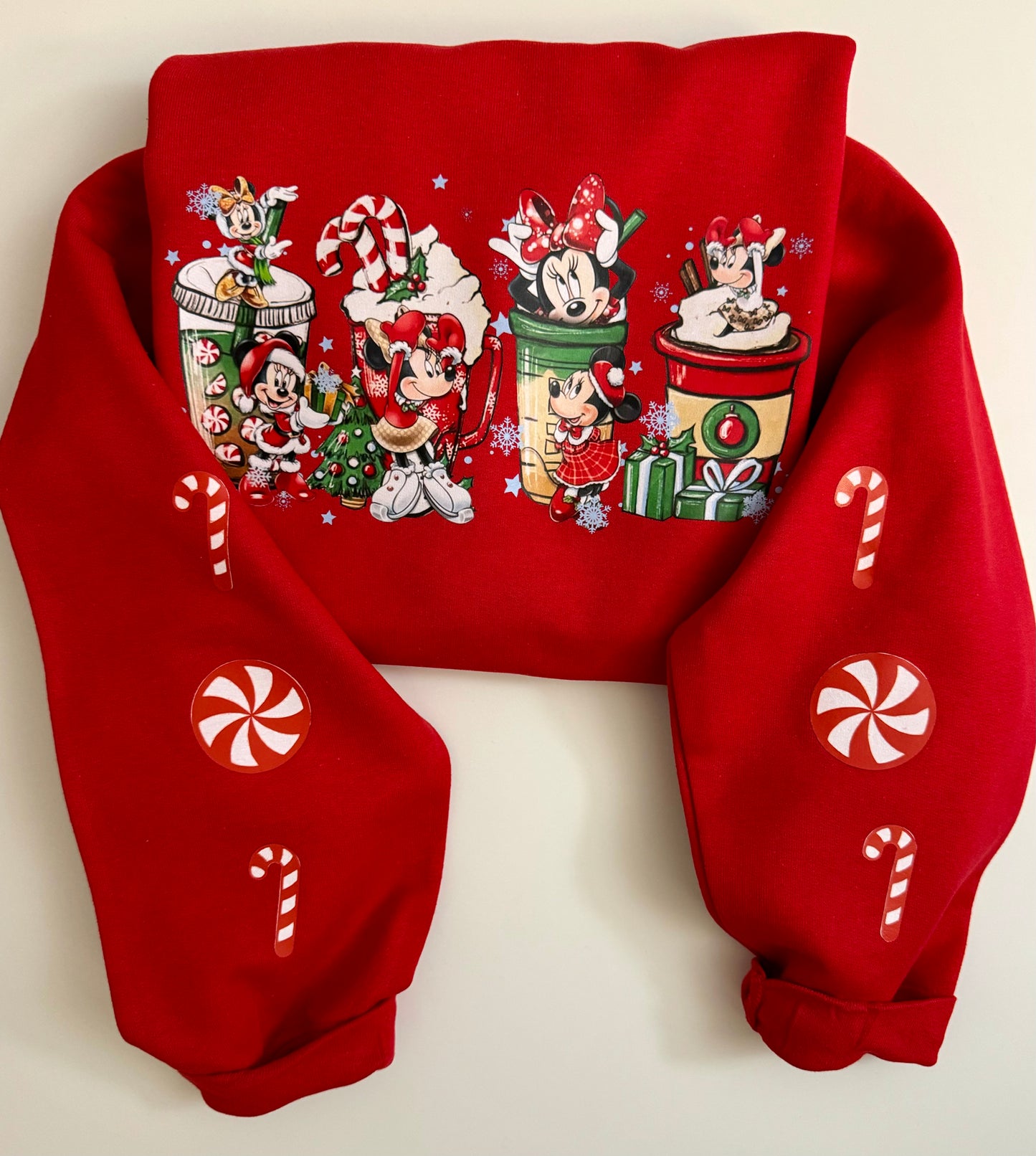 Christmas minnie crewneck