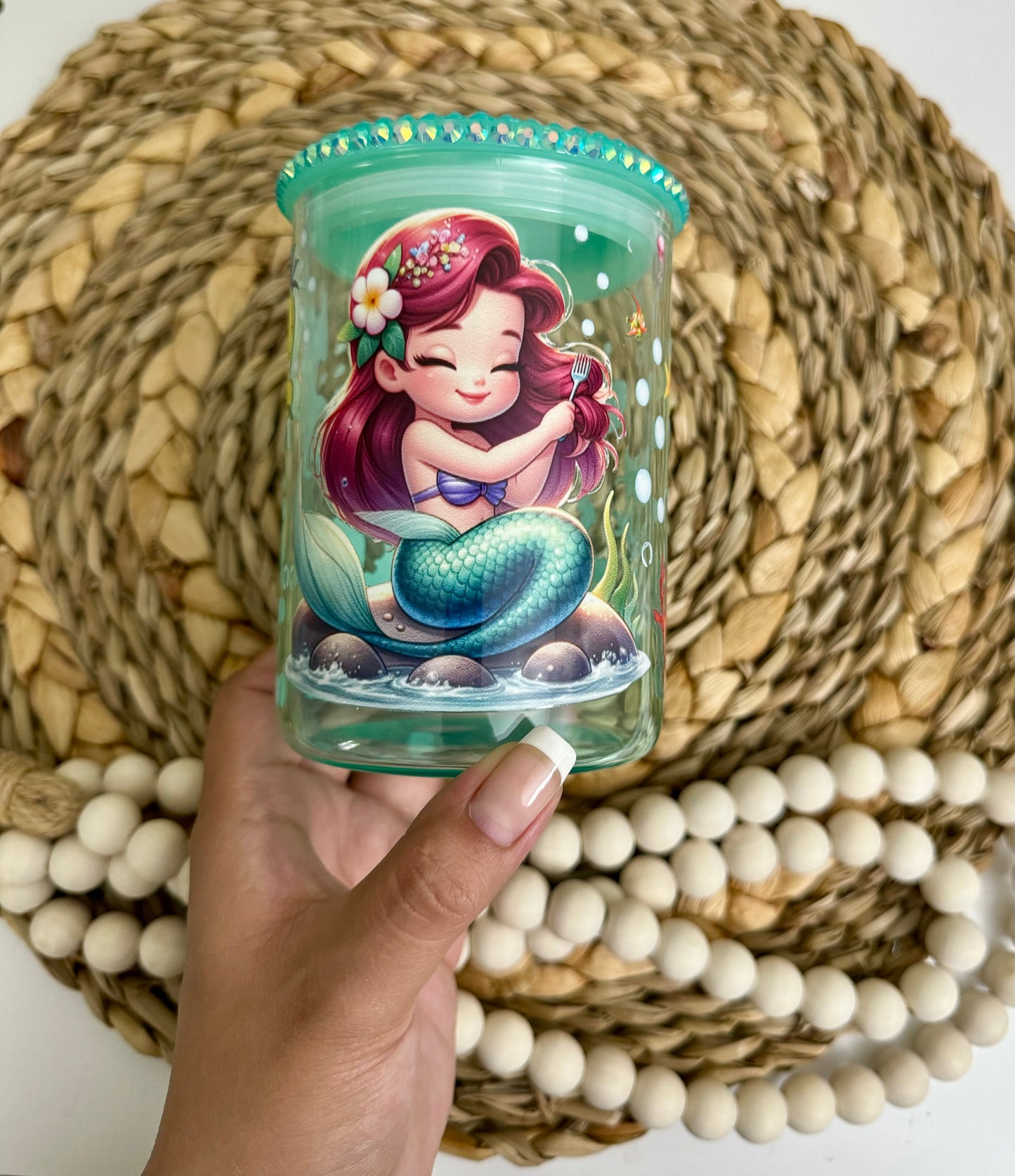 Mermaid Glass mug